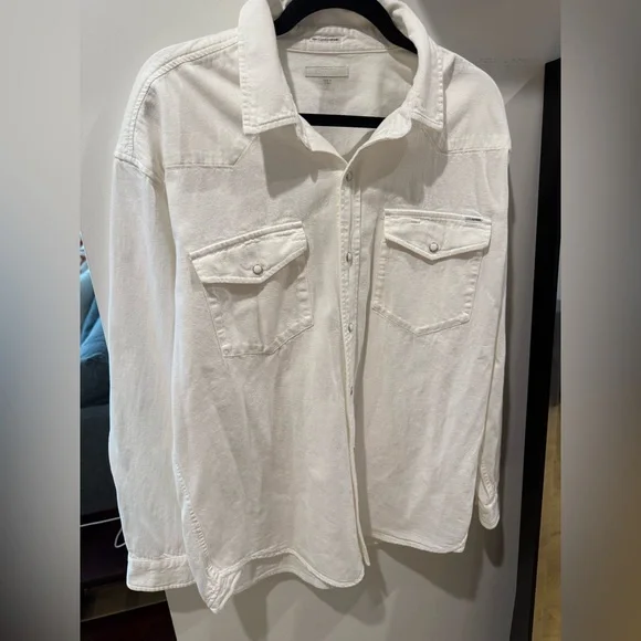 MOTHER Exes and Ohs Button Down Shirt - Picture 2 of 5